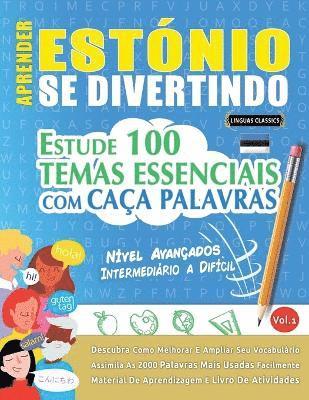 bokomslag Aprender Estónio Se Divertindo! - Nível Avançados