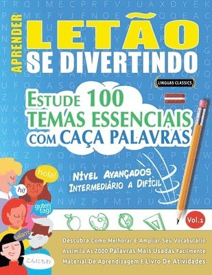 bokomslag Aprender Letão Se Divertindo! - Nível Avançados