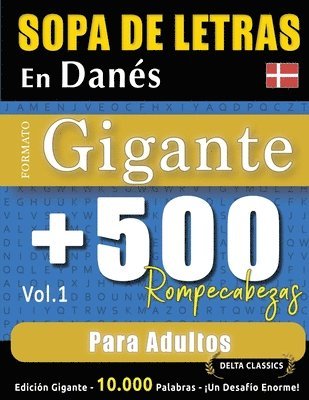 bokomslag Sopa de Letras En Danés Formato Gigante