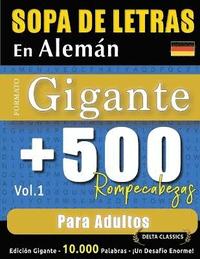 bokomslag Sopa de Letras En Alemán Formato Gigante