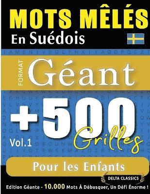 bokomslag Mots Mêlés En Suédois Format Géant