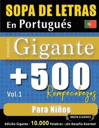 bokomslag Sopa de Letras En Portugués Formato Gigante