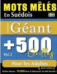 bokomslag Mots Mêlés En Suédois Format Géant