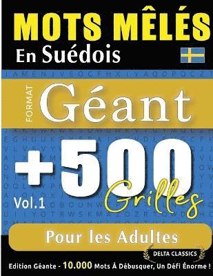 bokomslag Mots Mêlés En Suédois Format Géant