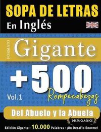 bokomslag Sopa de Letras En Inglés Formato Gigante