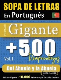 bokomslag Sopa de Letras En Portugués Formato Gigante
