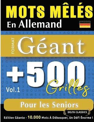 bokomslag Mots Mêlés En Allemand Format Géant