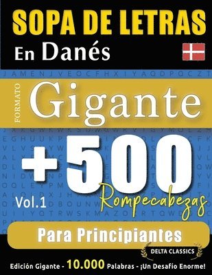 bokomslag Sopa de Letras En Danés Formato Gigante