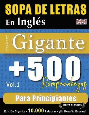 bokomslag Sopa de Letras En Inglés Formato Gigante