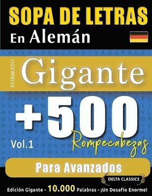 bokomslag Sopa de Letras En Alemán Formato Gigante
