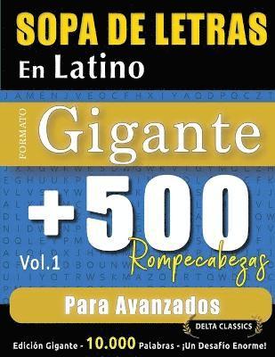 Sopa de Letras En Latino Formato Gigante 1