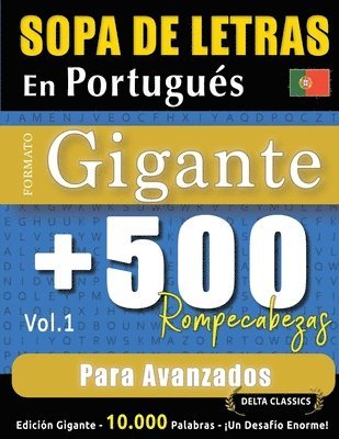 bokomslag Sopa de Letras En Portugués Formato Gigante