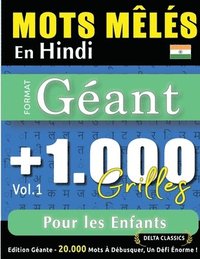 bokomslag Mots Mêlés En Hindi Format Géant