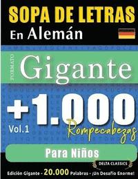 bokomslag Sopa de Letras En Alemán Formato Gigante