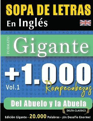 bokomslag Sopa de Letras En Inglés Formato Gigante