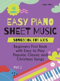 bokomslag Easy Piano Sheet Music Songbook for Kids