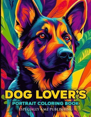 bokomslag Dog Lover's Portrait Coloring Book