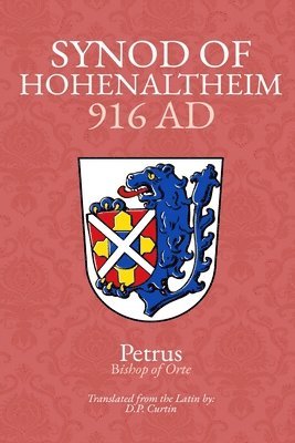 bokomslag Synod of Hohenaltheim