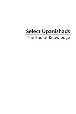 bokomslag Select Upanishads