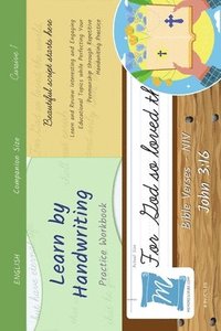 bokomslag Handwriting Practice Workbook - Bible Verses - John 3