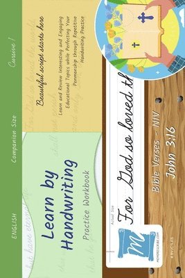 bokomslag Handwriting Practice Workbook - Bible Verses - John 3