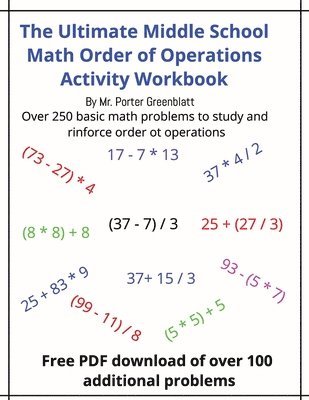 bokomslag Ultimate Middle School Math Order of Operations Workbook