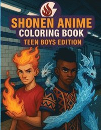 bokomslag Shonen Anime Coloring Book