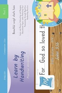 bokomslag Handwriting Practice Workbook - Bible Verses - John 3