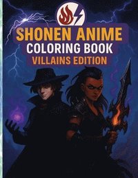 bokomslag Shonen Anime Coloring Book: Villains Edition