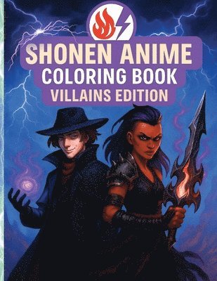 N D Jones, N. D. Jones - Shonen Anime Coloring Book, Häftad