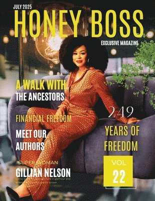 bokomslag July Honey Boss Lux Magazine