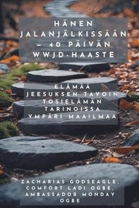 bokomslag Hänen jalanjälkissään - 40 päivän WWJD-haaste - Elämää Jeesuksen tavoin tosielämän tarinoissa ympäri maailmaa