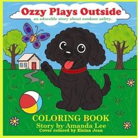 bokomslag Ozzy Plays Outside - Coloring Book
