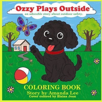 Amanda Lee - Ozzy Plays Outside - Coloring Book, Häftad