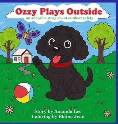 Amanda Lee - Ozzy Plays Outside - Hardcover Storybook, Inbunden