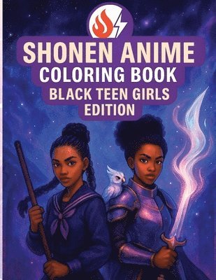 Shonen Anime Coloring Book