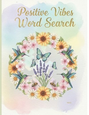 F. J. Patterson - Positive Vibes Word Search: Vol 2, Häftad