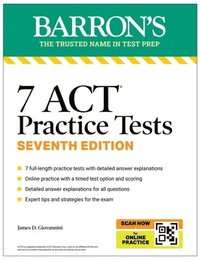 bokomslag 7 ACT Practice Tests, Seventh Edition + Online Practice