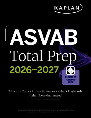 Kaplan Test Prep - ASVAB Total Prep 2026-2027: Includes 7 Full Length Practice Tests + 2000+ Practice Questions + Online Flashcards + Online Access to Interactive Video Lessons and Tutorials (Kaplan Test Prep), Häftad. Tillgänglighet: Lägg i varukorg