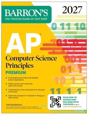 Barron's Educational Series, Seth Reichelson - AP Computer Science Principles Premium, 2027: 6 Practice Tests + Comprehensive Review + Online Practice, Häftad