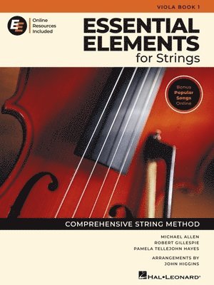 bokomslag Essential Elements for Strings - Viola Book 1 with Online Resources