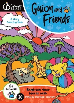 bokomslag Brighten Your World with Guion & Friends! Coloring Book