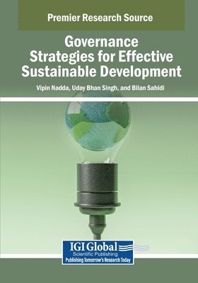 bokomslag Governance Strategies for Effective Sustainable Development