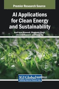 bokomslag AI Applications for Clean Energy and Sustainability