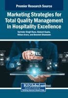 Varinder Singh Rana, Babeet Gupta - Marketing Strategies for Total Quality Management in Hospitality Excellence, Häftad