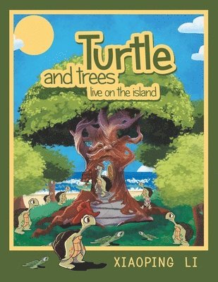 Turtle and trees live on the island 1