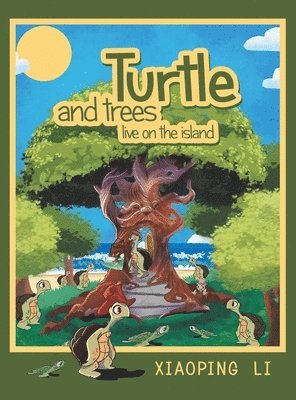 Turtle and trees live on the island 1