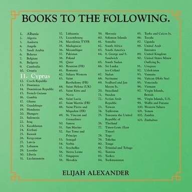 bokomslag Books to the Following.