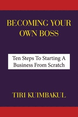 bokomslag Becoming Your Own Boss