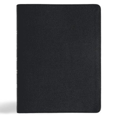 bokomslag CSB Men of Character Bible, Revised and Updated, Black Genuine Leather